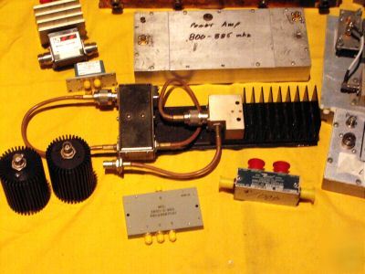 Rf microwave parts -amps-converters d-couplers,