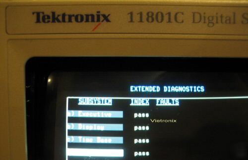 Tektronix 11801C 50GHZ digital oscillopscope+SD20+opt. 