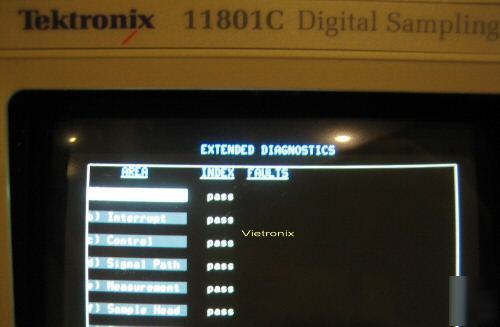 Tektronix 11801C 50GHZ digital oscillopscope+SD20+opt. 