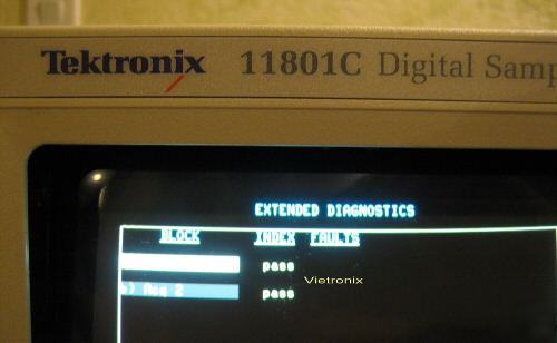 Tektronix 11801C 50GHZ digital oscillopscope+SD20+opt. 