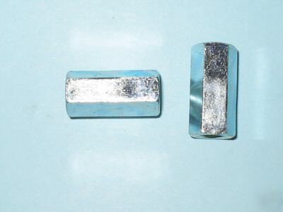 100 coupling nuts size 1/4-20