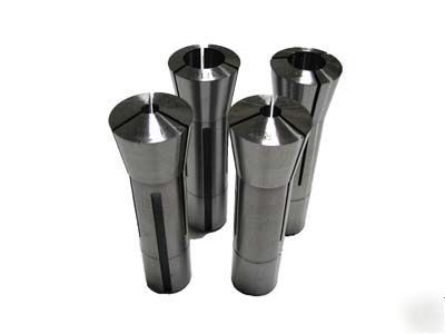 12 pc R8 round collets set 1/8