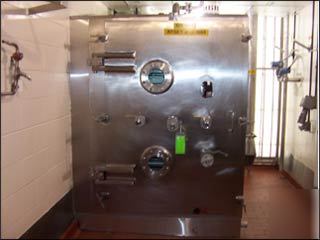 183 sq ft united mcgill vacuum shelf dryer system, hast