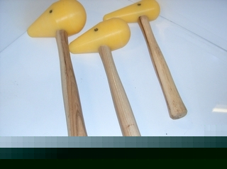  3PC. bossing mallet set english wheel auto body