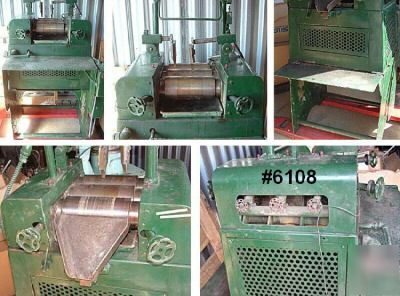 4 in. x 8 in. ross/kent laboratory three roll mill