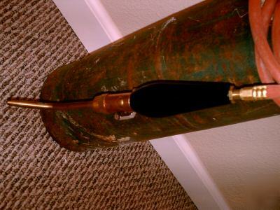 Acetylene plumbers b-tank complete torch set
