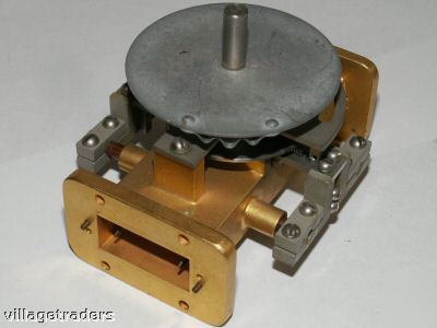 Adjustable attenuator for waveguide microwave