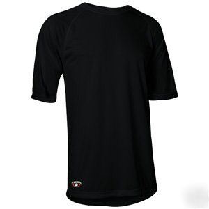 Blackwater t shirt loose fit shirt crew microfiber l