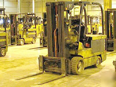 Clark electric forklift EC500-80B 8000 lb capacity