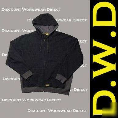 Dewalt grey/black hooded sweater - xxl /2XL