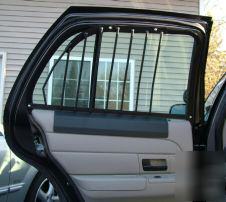Ford crown victoria police interceptor window guards
