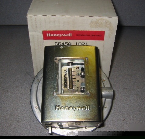 Honeywell/gas/air pressure switch/C645A 1071/indicator