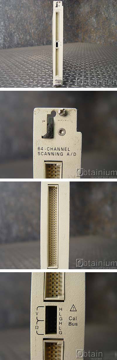 Hp E1413A 64 - channel scanning a/d converter 75000 vxi