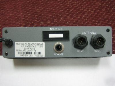 Kustom pro 1000 ds police radar k band