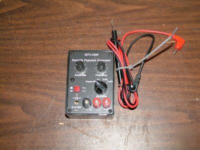 Mfj portable pocket sized function generator mfj-5000