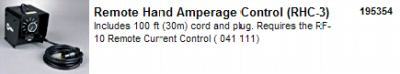 Miller 195354 remote hand amperage control (rhc-3)