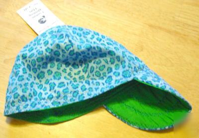 New funky lazy leopard blues welding hat 8 fitter
