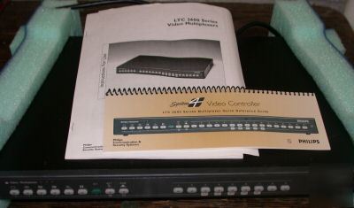 Philips bosch ltc 2642/60 video multiplexer 9 ch color