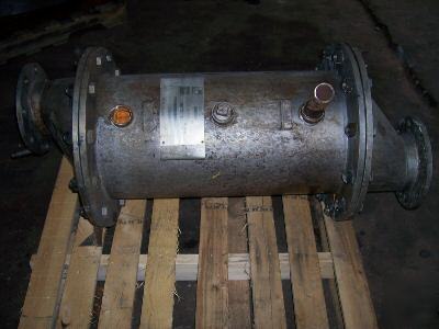 Price reduced 40 sq/ft, 316SS shell & tube exchanger