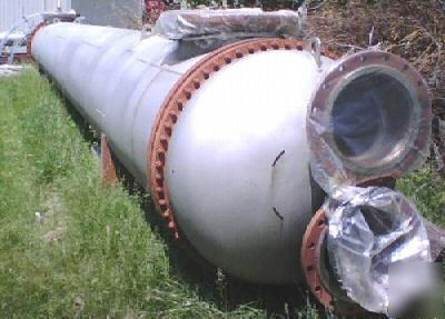 Shell and tube heat exchanger 45-480 horizontal 304SS