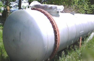 Shell and tube heat exchanger 45-480 horizontal 304SS