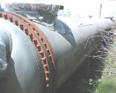 Shell and tube heat exchanger 45-480 horizontal 304SS