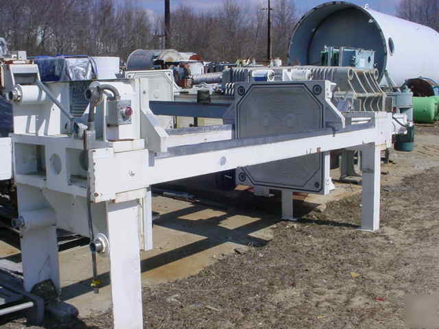 Shriver plate frame filter press food grade