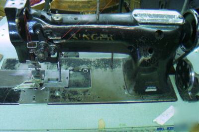 Singer industrial sewing double (2) needle lockstitch