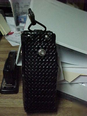 Two way radio holder w/clip