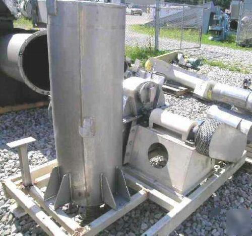 Used cgs dynascrub scrubber; size 18, stainless (3516)