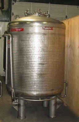 Used: mueller reactor, 530 gallon, 316 stainless steel,