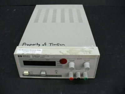 Agilent E3614A dc power supply 50W dual output