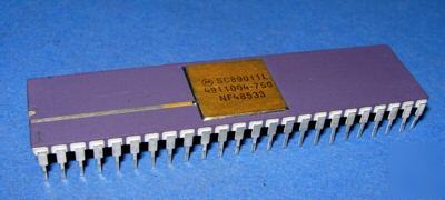 Cpu SC89011L motorola vintage 48-pin gold purple dip