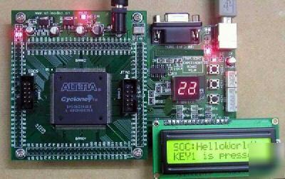 Fpga / sopc (niosii) development kit altera cyclone lcd