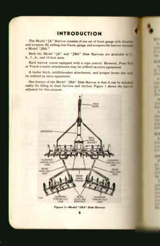 John deere ja-jba tractor disk harrows operators manual