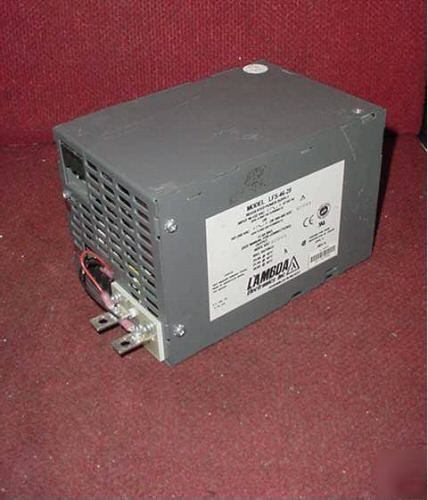 Lambda regulated power supply 120/220 vac to 28 vdc 