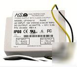 Led power supply, 12VDC, 40 watts