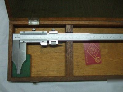 Mitutoyo caliper 12'' 30CM w/box rare 534-105