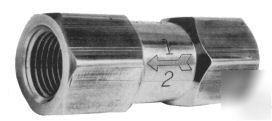 New air compressor in line check valve 1/2X1/2NPT