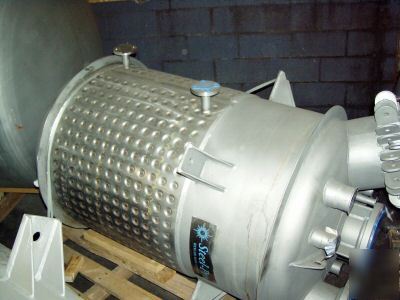 New steel pro stainless steel 130 gal pressure vessel - 