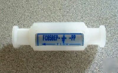 Plast-o-matic flow controller FC050EP-1/4-pp - used