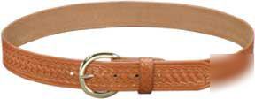 Western sportsmans hunter mens womans leather belt 