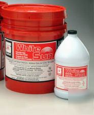 White sun floor finish wax chemical gallon
