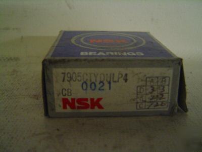 1 nsk bearing 7905CTYDULPA4