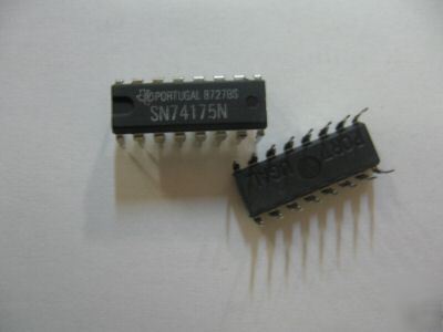 25PCS p/n SN74175N ; digital ics dip-16 quad
