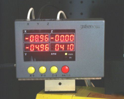 3 axis mini lathe digital readout dro with tachometer 