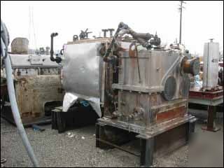 300 gal readco double arm mixer, s/s, jkt., 125 hp-1929