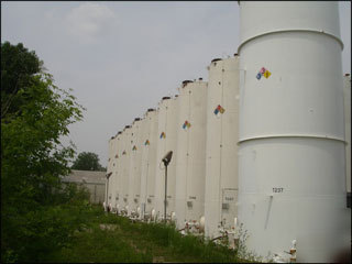 9000 gal clawson tank, carbon steel-27341