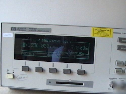Agilent 8168F tunable laser source with options 022,503