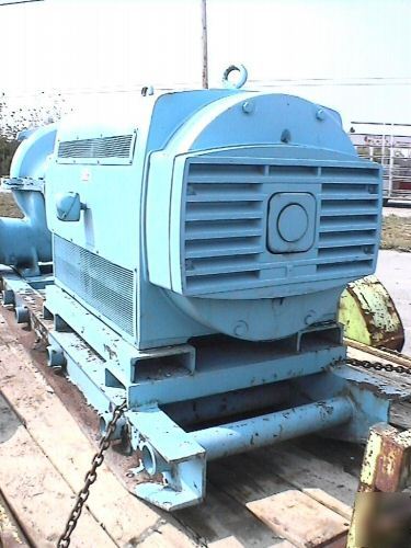 Allis chalmers electric water pump w/600 hp u s titan